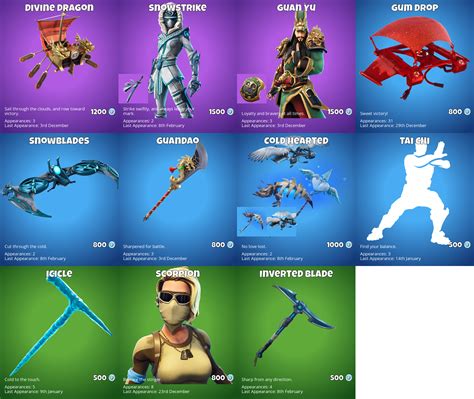 Fortnite Item Shop .